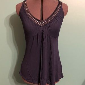Sequin navy tank